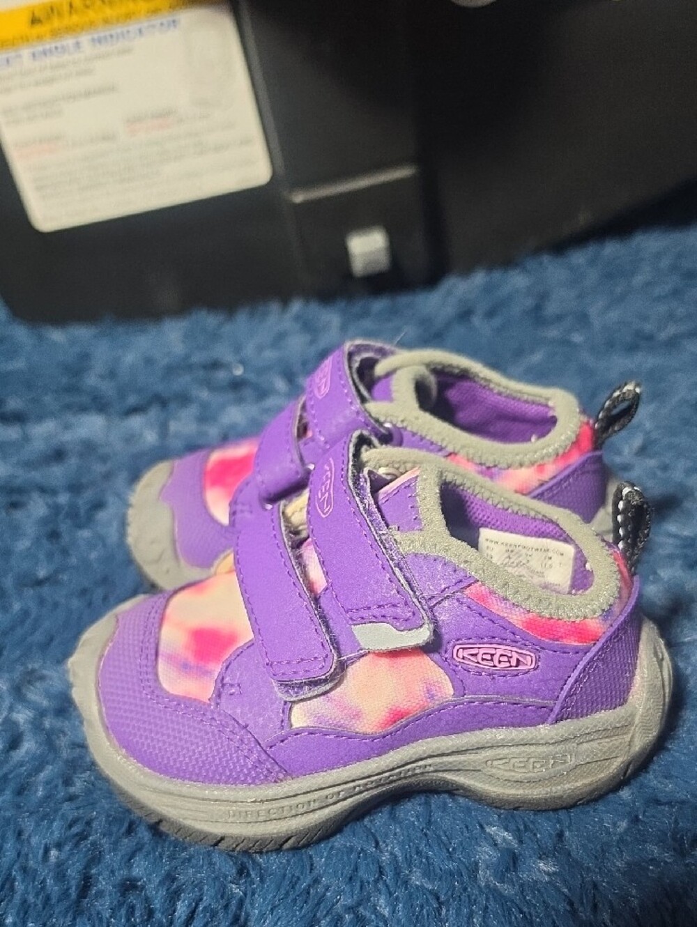 Keen Kids Purple and Pink Velcro Water Shoes
